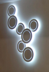 Modern High Quality Glass Ceiling Lamp (2220C7)