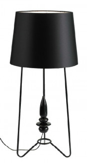 Modern Hotel Black Metal Table Lamps (MT50270-1-400)