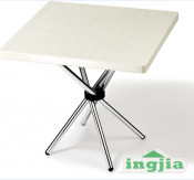 Modern Hotel Outdoor Plastic Leisure Public Coffee Table (JT-507A)