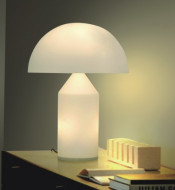 Modern Hotel Room White Glass Table Lamps (621T2)