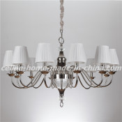 Modern Iron Chandelier Light with K9 Crystal (SL2095-12)