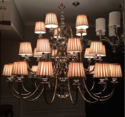 Modern Iron Pendant Chandelier Lighting for Hotel Project (SL2010-15+10+5)