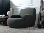 Modern Living Room Furniture Design Casual Fabric Corner Sofa (D-42)
