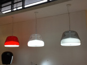 Modern PMMA Carbon Steel Hanging Pendant Light (2172S)