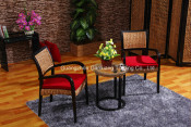 Modern Rattan Furniture Home Hotel Bar Table Chair