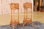 Modern Rattan Furniture Living Room Hotel Plant Stand