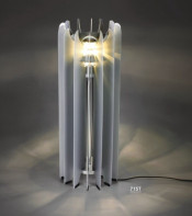 Modern Silver Aluminium Table Lamp (715T)