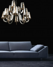 Modern Stainless Steel Hotel Pendant Lighting (MD20109-12-170)