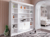 Modern White Artistic Decoration Wine Cabinet (ZS11172)