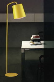 Modern Yellow Metal Reading Floor Lights (ML20290-1-300)