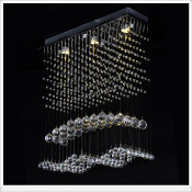 Moroccan Rectanguler Crystal Chandelier Light (EM3544-3L)