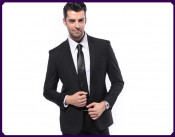 Most Popular Design Men Anti-Wrinkle Business Suits (YOL-MS1410B)