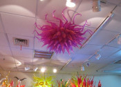 Mouth Blown Glass Chandelier Lamp for Restaurant