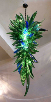 Mouth Blown Glass Chandelier Lighting for Unique Design