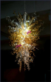 Multi Color Blown Glass Pendant Lights