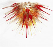 Multi Color Flower Chandelier Decoration with Home Hotel