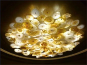 Murano Glass Ceiling Lights with Home Hotel Decorative