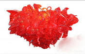 Murano Glass Chandelier Lighting Decor with Modern Design