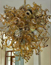 Murano Glass Chandelier Lighting for Dinner Room