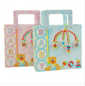 New Design Fashion Cute Paper Handle Bag for Baby Gift