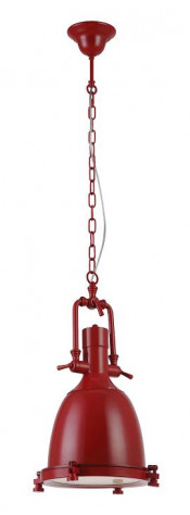 New Design Steel Glass Red Pendant Lights (MD6121S)