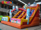 New Style Animal Zoo Inflatable Slide
