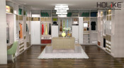 Newest Fashion Beloved Cloakroom/Walk-in Closet/Dressing Room