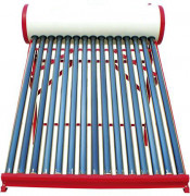 Non Pressure Solar Water Heaters for Home Use (150 L) Red