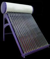 Non Pressure Solar Water Heaters for Home Use (200 Liters) Purple