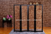 Office Meeting Room Rattan Folding Screen Home Furniture