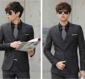 One Button New Arrival Slim Fit Fashion Man's Casual Suit