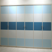 Oppein Colorful Wooden Bedroom Wardrobe (YG11241)