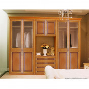 Oppein Melamine Finish Wardrobe Closet (YG11178)