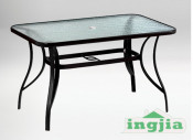 Outdoor Dining Hotel Restaurant Patio Leisure Glass Table (JT-301)