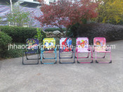 Outdoor Folding Camping Kids Leisure Chair with Cartoon Design