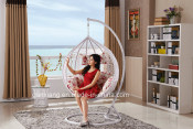 Outdoor Garden Egg Swing Chair Patio Rattan Furniture