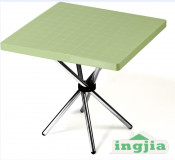 Outdoor Plastic Wood Commercial Hotel Dining Patio Table (JT-507)