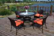 Outdoor Rattan Dining Furniture Chair and Table
