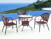 Outdoor Rattan Leisure Garden Dining Set (JJ-S326&569)
