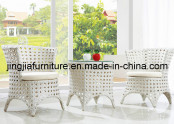 Outdoor Rattan Leisure Wicker Garden Bistro Dining Set (JJ-S728)