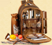 Outdoor Shoulders Bag, 4 Persons Full Set Picnic Bag (26024)