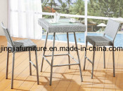 Outdoor Wicker Bistro Coffee Rattan Bar Chair (JJ-S679A)