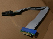 PCIe 4X Riser Card Flexible Extension Ribbon Cable