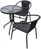 PE Rattan Chair/Rattan Table/Promotion Rattan Set for Greece Markets