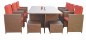 Patio Furniture Rattan Sofa Set Garden Furniture Outdoor Furniture Wicker Rattan Furniture (HC-W-D09)