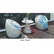 Patio Leisure Outdoor Rattan Garden Furniture Table Chair Set