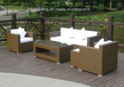 Patio Sofa Set Garden Outdoor Wicker Rattan Furniture