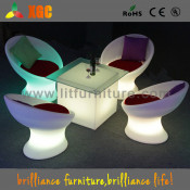 Plastic Garden Stool/Bar Stool High Chair/Light up Bar Stool Gf106