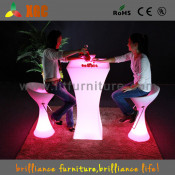 Plastic Lit Bar Chair for Hotal and Bar