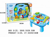 Plastic Sea Animal Learnign Table with Light & Music (H9557002)